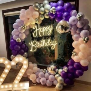 Adults birthday Ring decor