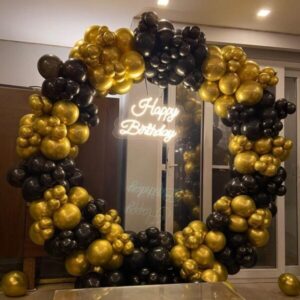 Golden Noir Radiance